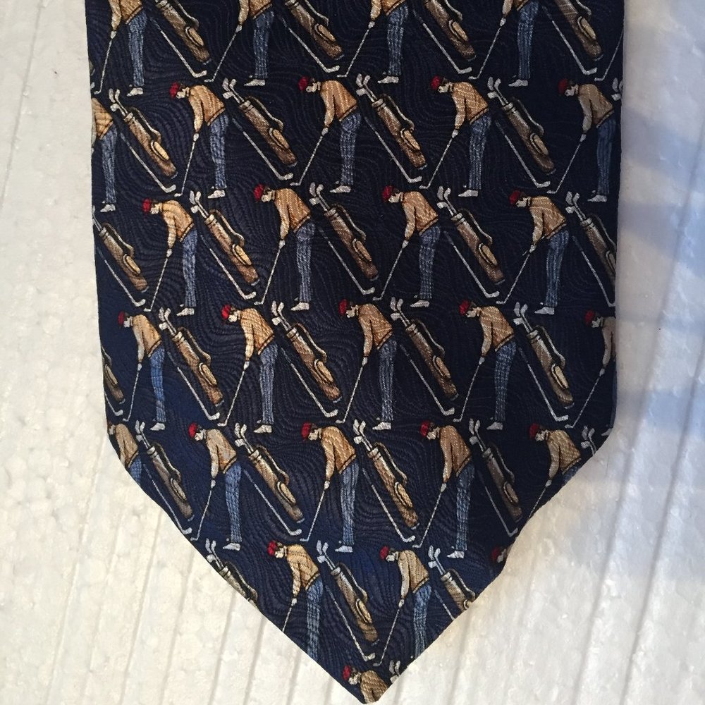 Ashcreek Trading Golf Silk Tie